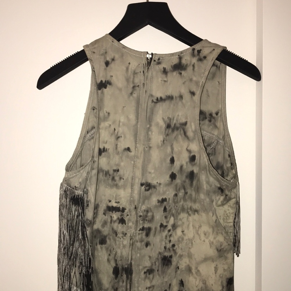 True Religion Tye Dye Fringe Mini Dress - Picture 5 of 5